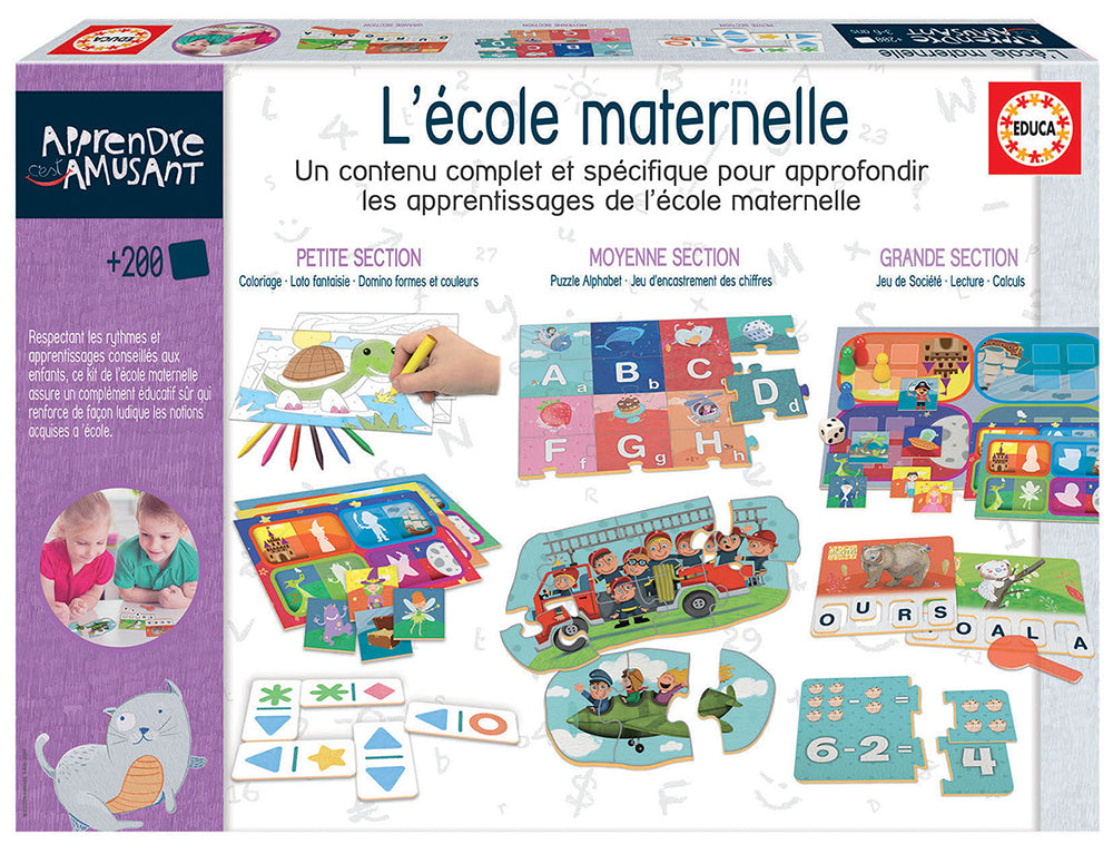 Apprendre c'est amusant - L'école maternelle