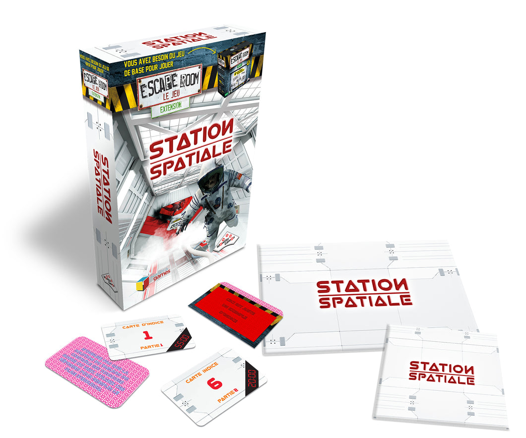 Escape de room - Extension Station spatiale (Niveau de difficulté : 4/5)