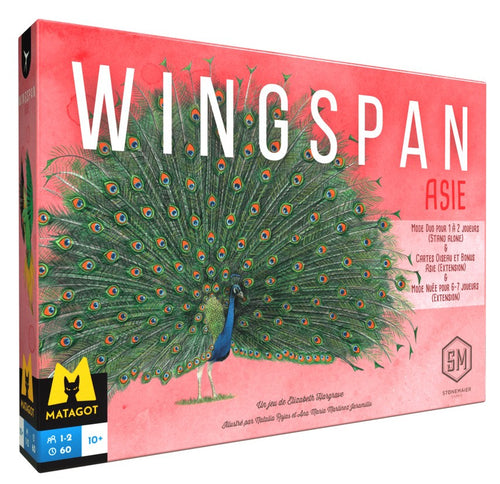 Pré-commande : Wingspan - Extension Asie - version française