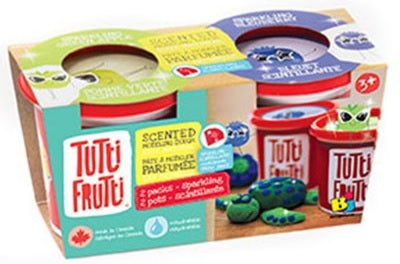 Pâte à modeler - 2 pots scintillants