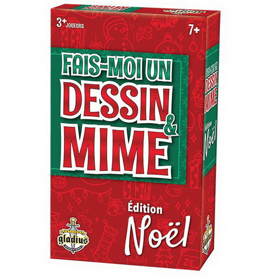 Fais-moi un dessin et mimes - Édition Noël