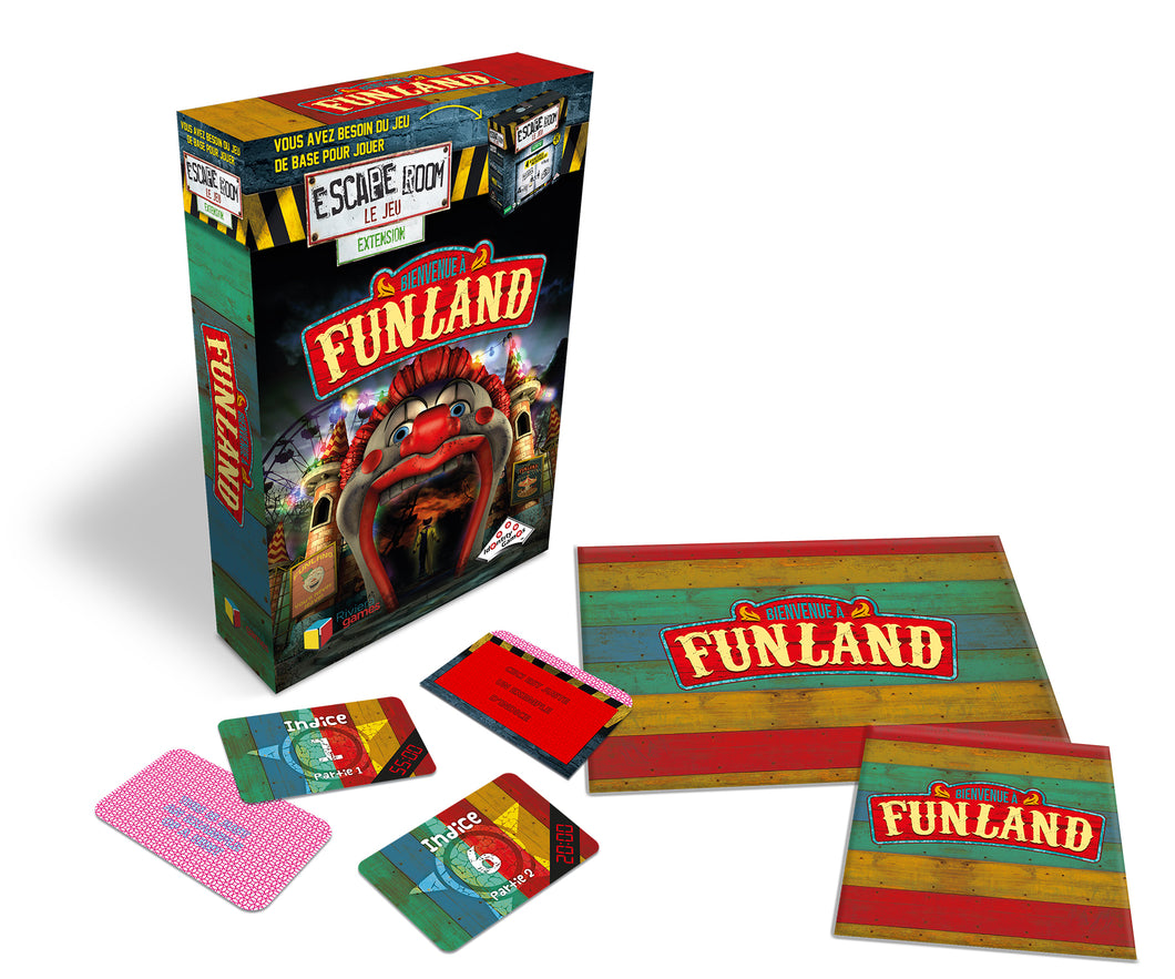 Escape de room - Extension Funland (Niveau de difficulté : 3/5)