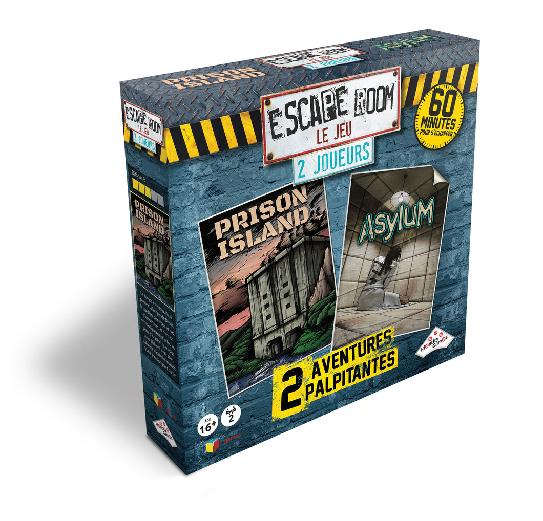 Escape de room - Coffret 2 joueurs (2 scénarios)