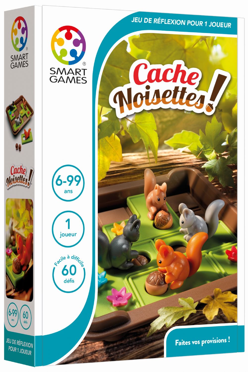 Jeu de logique - Cache Noisettes