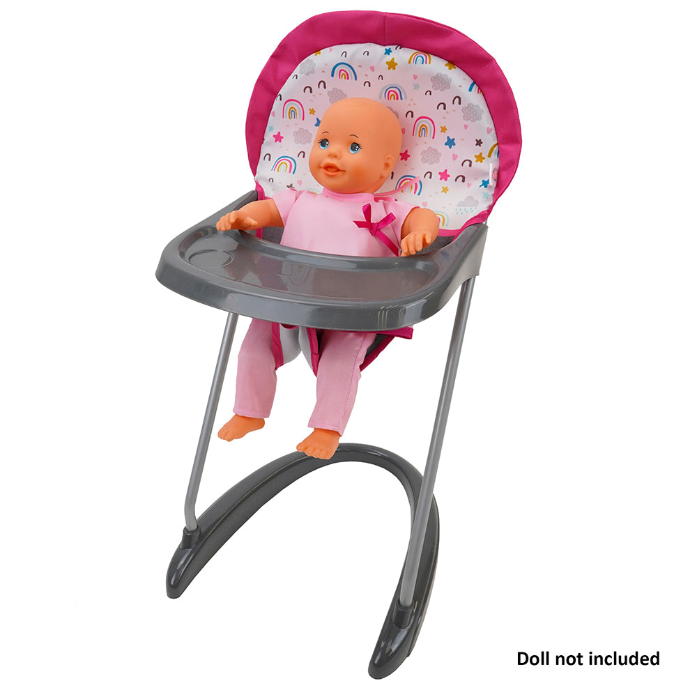 Chaise haute pour poupée