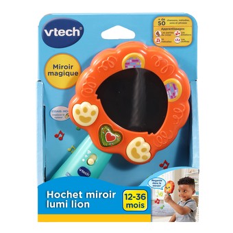 VTECH - Hochet miroir lumi lion