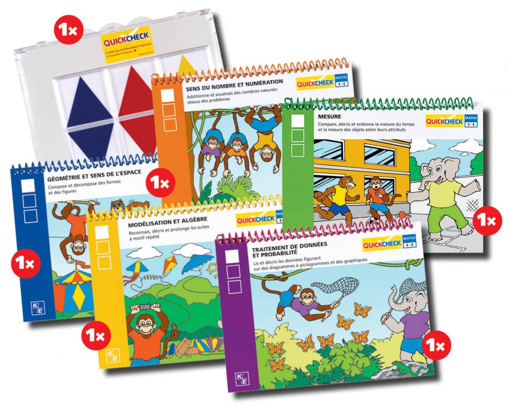 QuickCheck Maths - Atelier de ressources éducatives pour les élèves de 1ère année