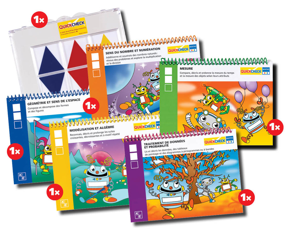 QuickCheck Maths - Atelier de ressources éducatives pour les élèves de 2e année