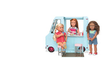 OG - Accessoires - Camion bleu à crème glacée Sweet Stop pour poupée de 46 cm (18 pouces)