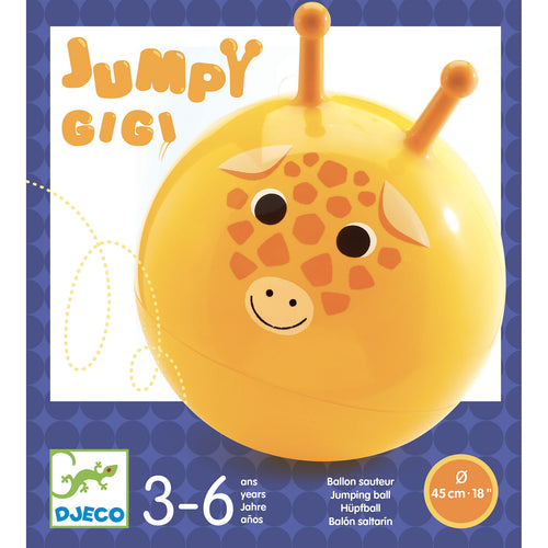 Pré-commande : Ballon sauteur - DJECO - Jumpy Gigi