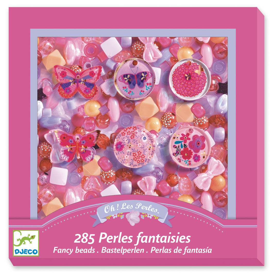 Pré-commande : Ensemble de perles fantaisies - Papillons (285 pcs)