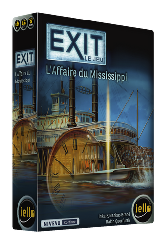 Pré-commande : EXIT 14 - L'affaire du Mississippi (jeu d'escape de room à la maison) - niveau confirmé