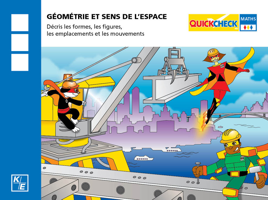 QuickCheck Maths - Géométrie et Sens de l’espace (3e année)
