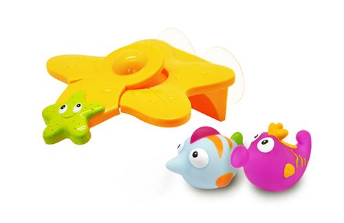 Jumpy - Poissons sauteurs et leur plongeoir pour le bain