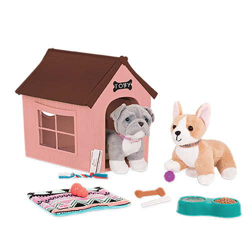 OG - Accessoires de luxe - Puppy House pour poupée de 46 cm (18 pouces)
