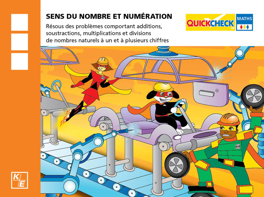 QuickCheck Maths - Sens du nombre et Numération (3e année)