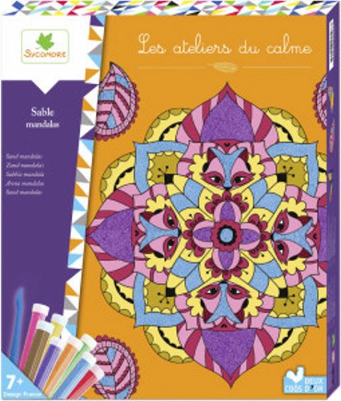 Atelier du calme - Tableaux sable - Mandalas