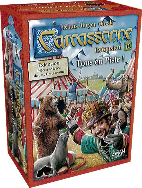 Carcassonne - Extension 10 - Tous en piste