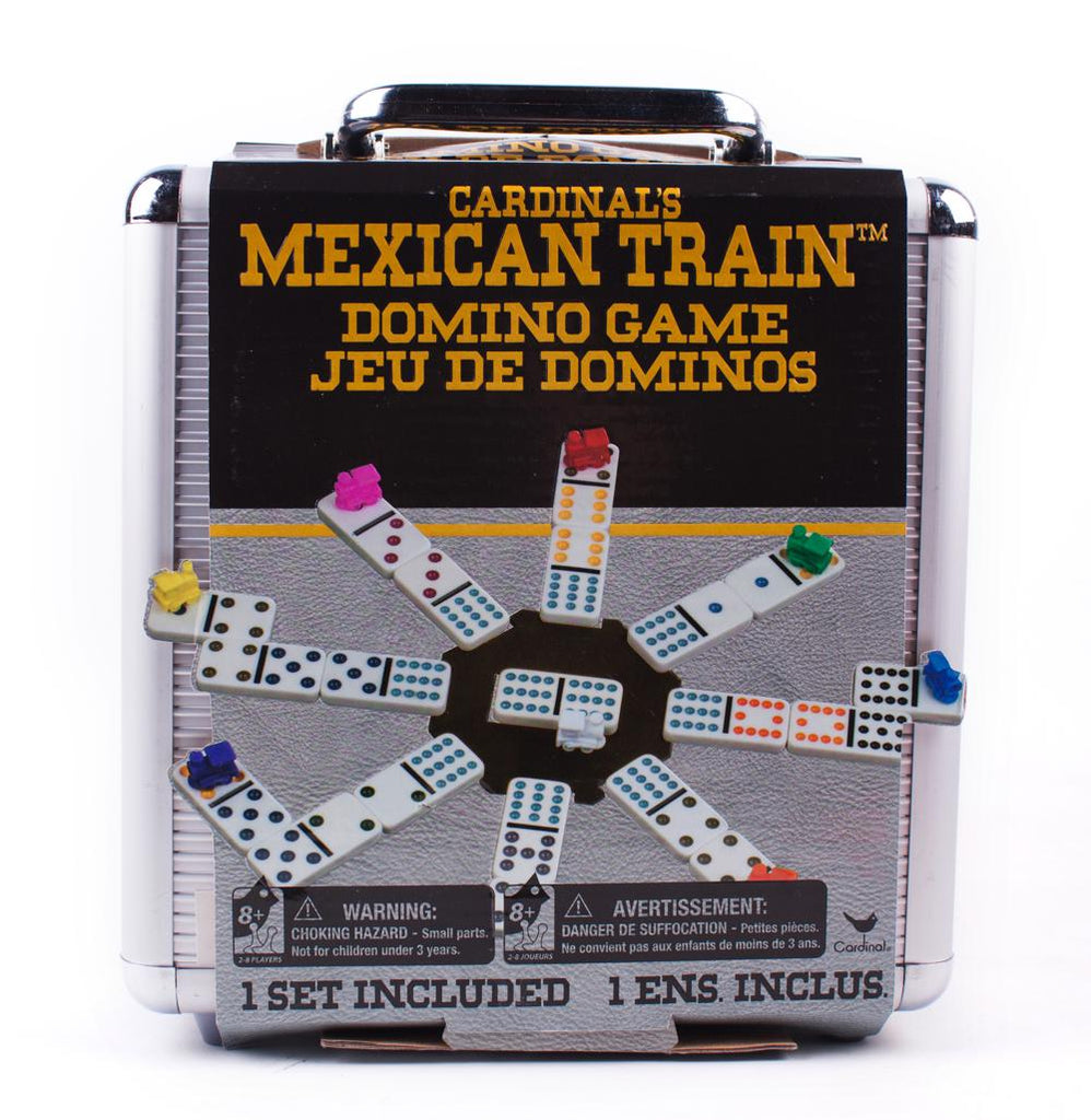 Mexicain Train Double 12 Dominos _ Taille Voyage _ Avec Chiffres Colorés 