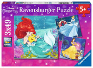 Casse-tête - Aventure de princesses (3 x 49 pcs)