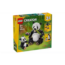 LEGO - Creator - Les animaux sauvages : la famille de pandas