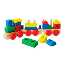 Train de bois à empilage