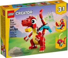 LEGO - Creator - Le dragon rouge