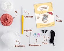 Kit de crochet - Mer - La tortue (Niv 3 - Intermédiaire)