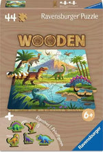 Casse-tête en bois - Dinosaures (44 pcs)