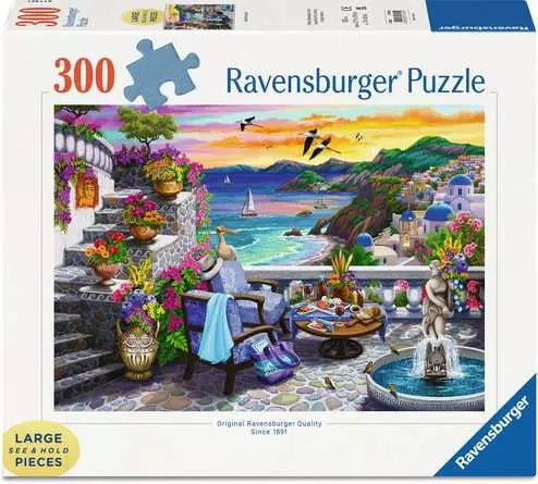 Casse-tête - Coucher de soleil à Santorini (300 pcs 