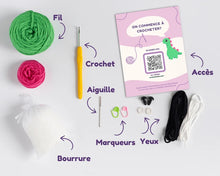 Kit de crochet - Dinos - Bro le Dino (Niv 3 - Intermédiaire)