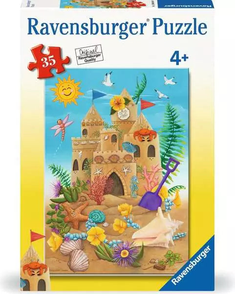Casse-tête -  Château de sable ensoleillé (35pcs)