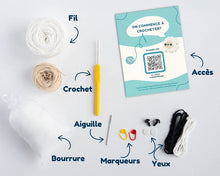 Kit de crochet - Ferme - La brebis (Niv 3 - Intermédiaire)