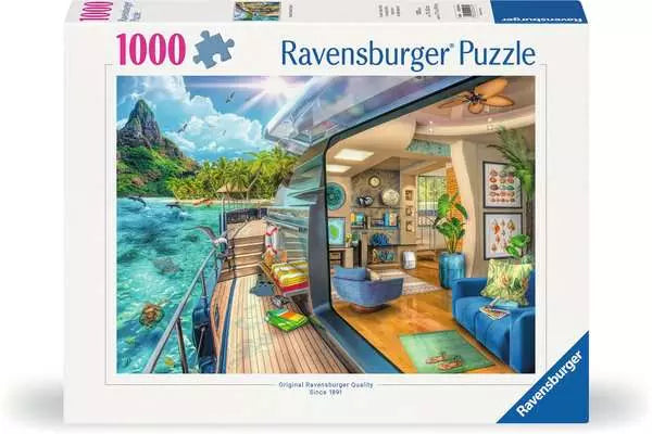 Casse-tête - Cap sur une île tropicale (1000 pcs)
