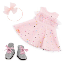 OG - Vêtements pour poupée 46cm (18 pouces) - "Pink & Colorful" - Robe girly avec bottes
