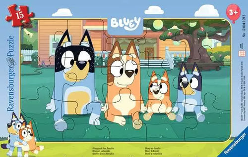 Casse-tête - Bluey et sa famille (15pcs)