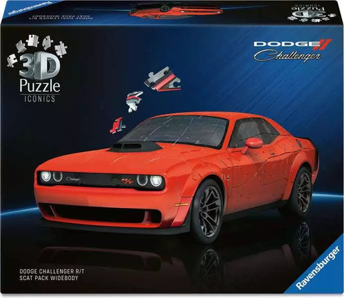 Casse-tête 3D - Iconics: Dodge Challenger R/T Scat Pack Widebody (167 pcs)
