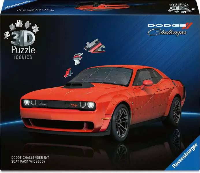 Casse-tête 3D - Iconics: Dodge Challenger R/T Scat Pack Widebody (167 pcs)