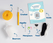 Kit de crochet - Dinos - Le tricératops (Niv 1 - Débutant)