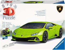 Casse-tête 3D - Lamborghini Huracan Verde (156 pcs)