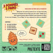 Pré-commande : 2 pommes 3 pains