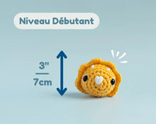 Kit de crochet - Dinos - Le tricératops (Niv 1 - Débutant)