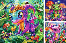 Casse-tête - Bébés dragons (3 x 49 pcs)