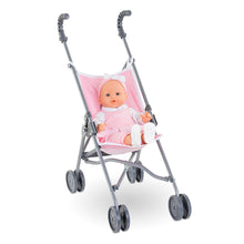 Corolle - Accessoires - Poussette parapluie rose pour poupée
