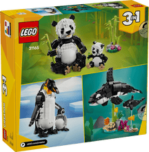 LEGO - Creator - Les animaux sauvages : la famille de pandas