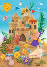 Casse-tête -  Château de sable ensoleillé (35pcs)