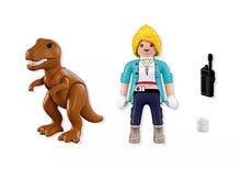 Tyrannosaure et exploratrice