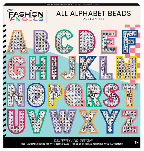 Fashion Angels - Ensemble de perles Alphabet (800+pcs)
