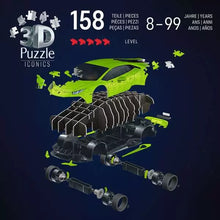 Casse-tête 3D - Iconics: Lamborghini Huracán EVO (158 pcs)