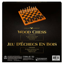 Jeu Classique d'échecs en bois